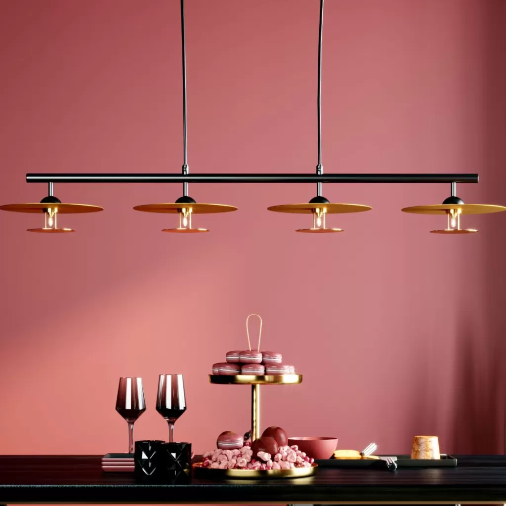 Riippuvalaisimet>KARE Design Disc Dining Quattro Riippuvalaisin