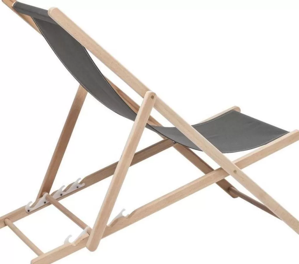 Nojatuolit>KARE Design Easy Summer Kansituoli, Aurinkotuoli, Harmaa