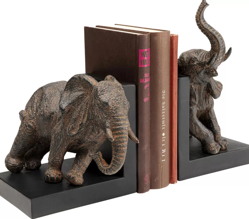 Kirjatuet>KARE Design Elephants Elefantti Kirjatuet 42cm (2/Setti)