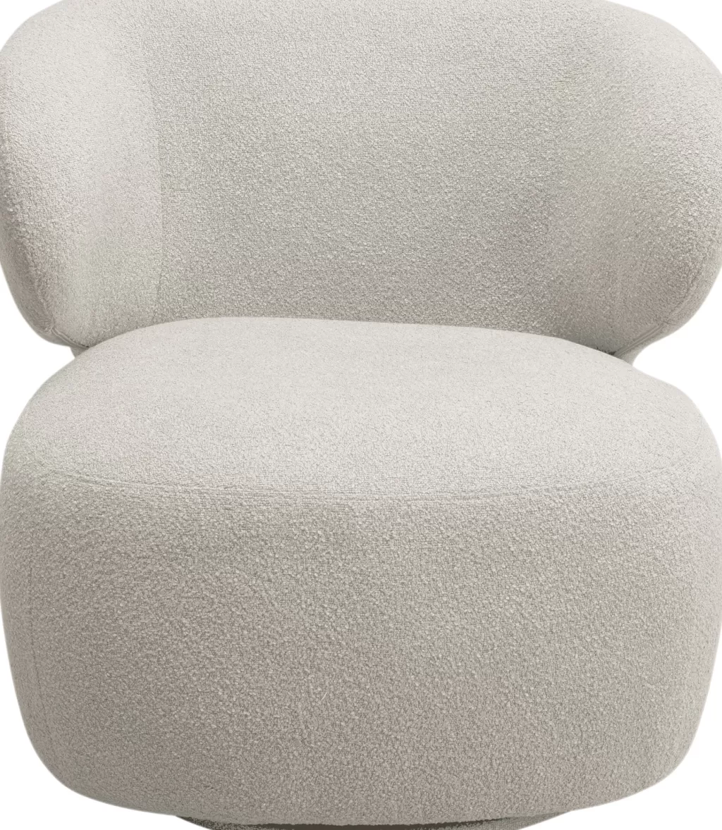 Nojatuolit>KARE Design Elite Kääntyvä Nojatuoli Kermanvärinen