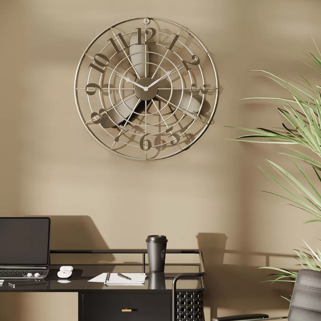 Kellot>KARE Design Fan Blade Seinäkello Ø61cm