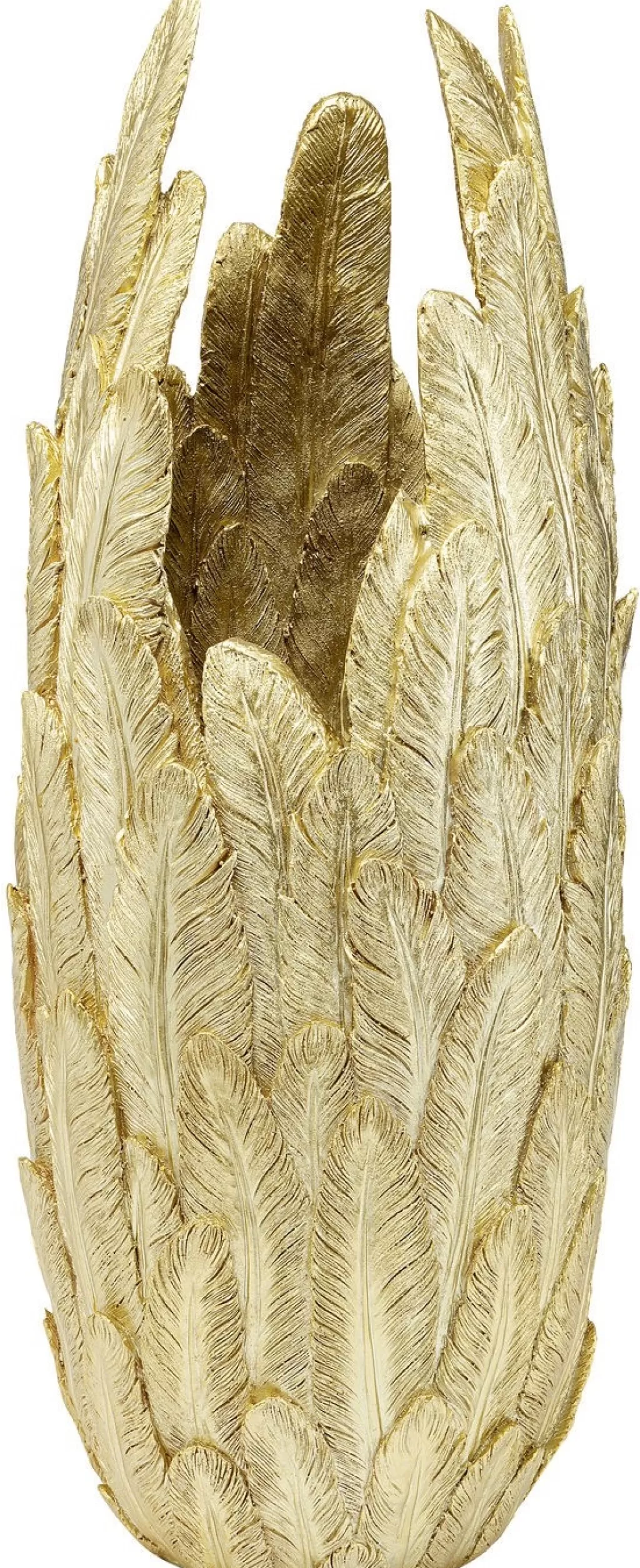 Maljakot>KARE Design Feathers Gold Maljakko 80cm