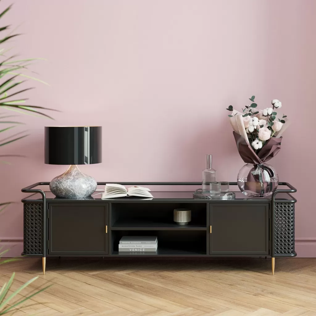 Tv -Tasot>KARE Design Fence Tv-taso 160x48cm