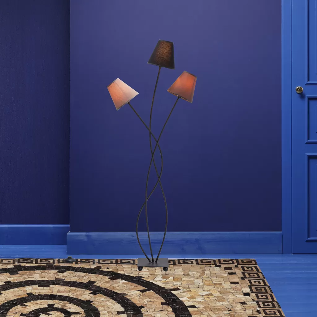 Lattiavalaisimet | Olohuone>KARE Design Flexible Mocca Tre Lattiavalaisin