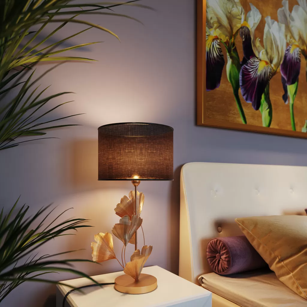 Pöytävalaisimet>KARE Design Flores Pöytävalaisin, Kulta 62cm