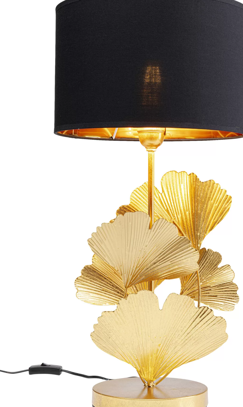 Pöytävalaisimet>KARE Design Flores Pöytävalaisin, Kulta 62cm