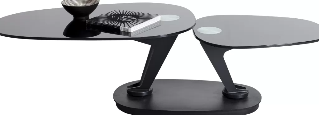 Sohvapöydät | Olohuone>KARE Design Franklin Sohvapöytä -musta 150x58cm