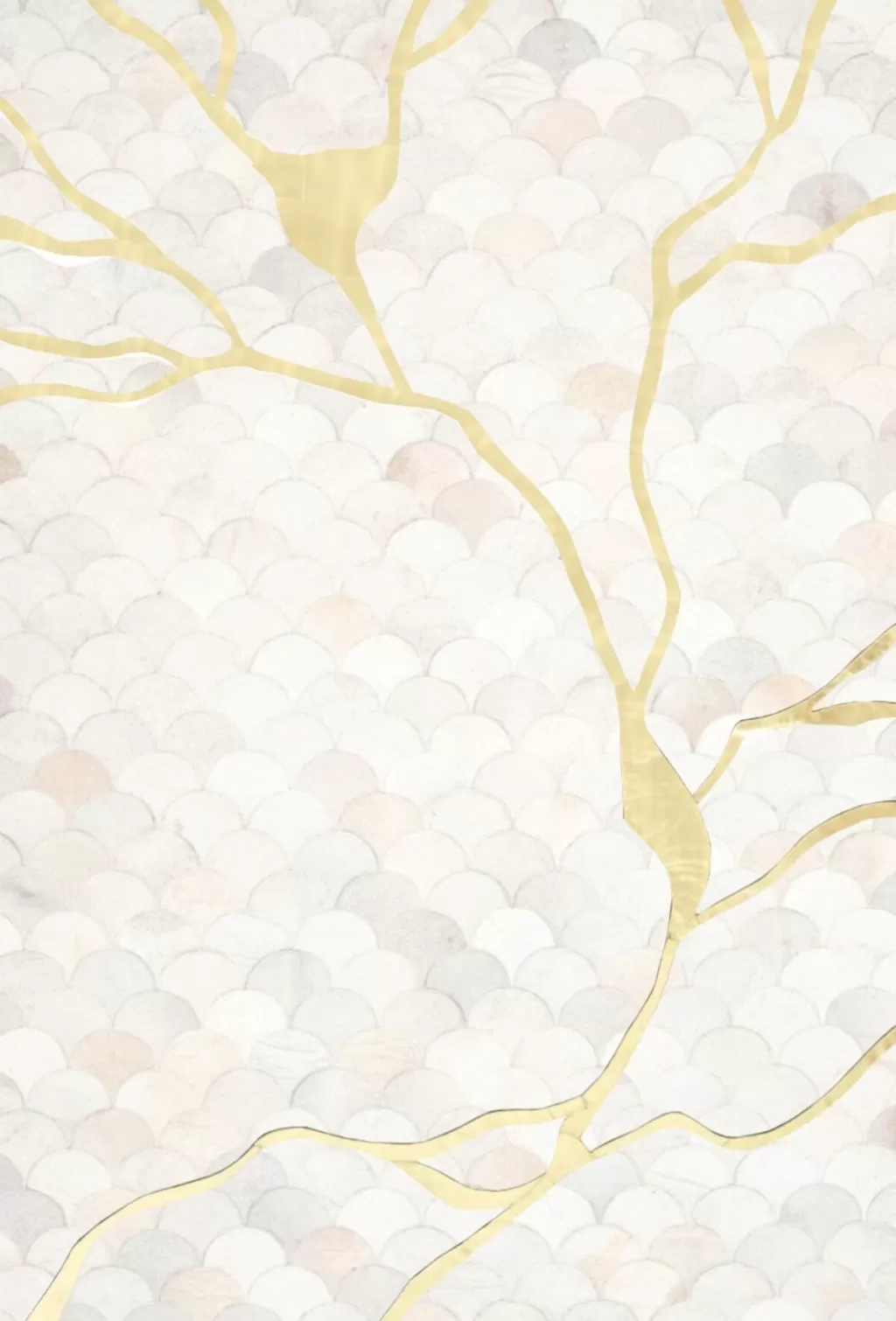 Matot>KARE Design Fulmine Cream Matto Lehmännahkaa 170x240cm