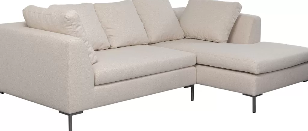 Kulmasohvat>KARE Design Gianni XS Kulmasohva Oikea, Kermanvärinen