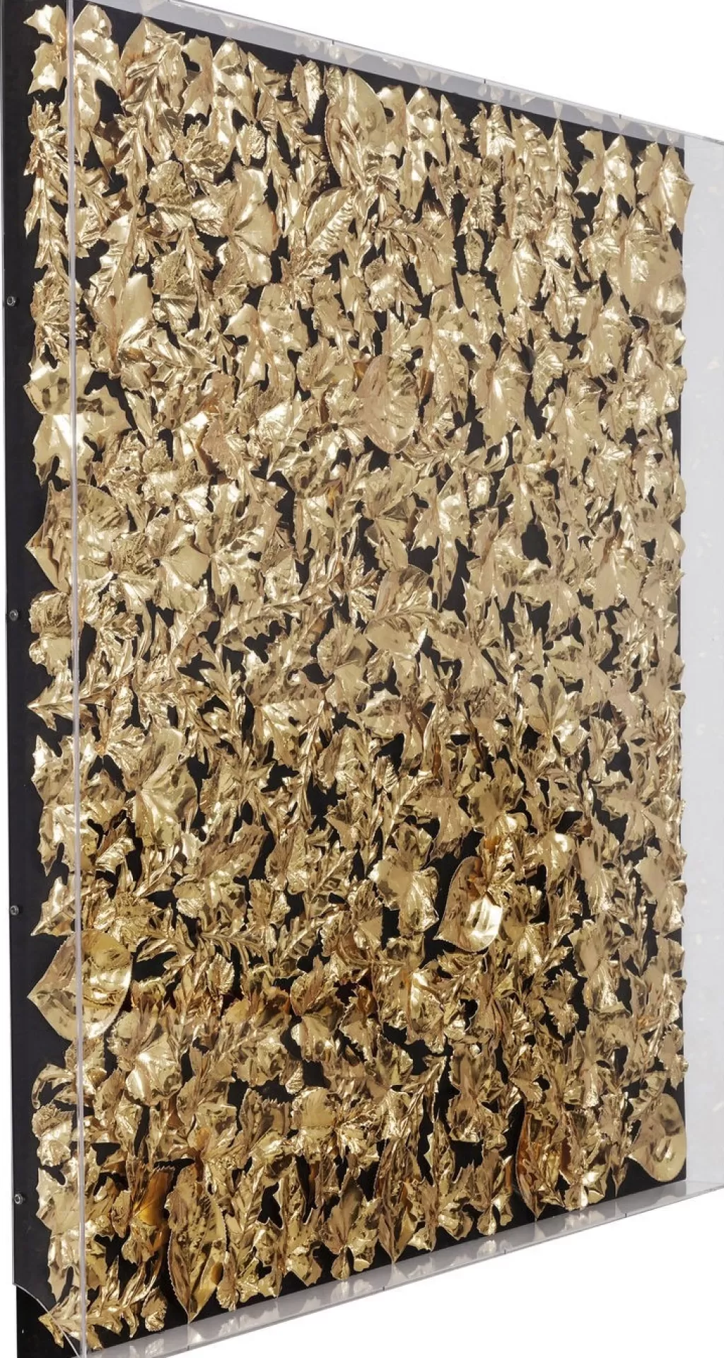 Seinäkoristeet>KARE Design Gold Leaf Seinäkoriste, Taulu, Kulta 120x120cm