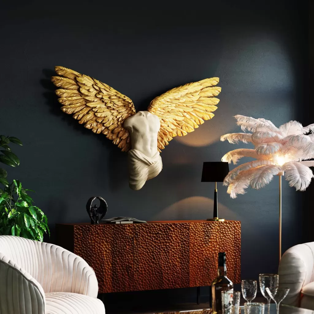 Seinäkoristeet>KARE Design Guardian Angel Male Seinäkoriste 124x71cm