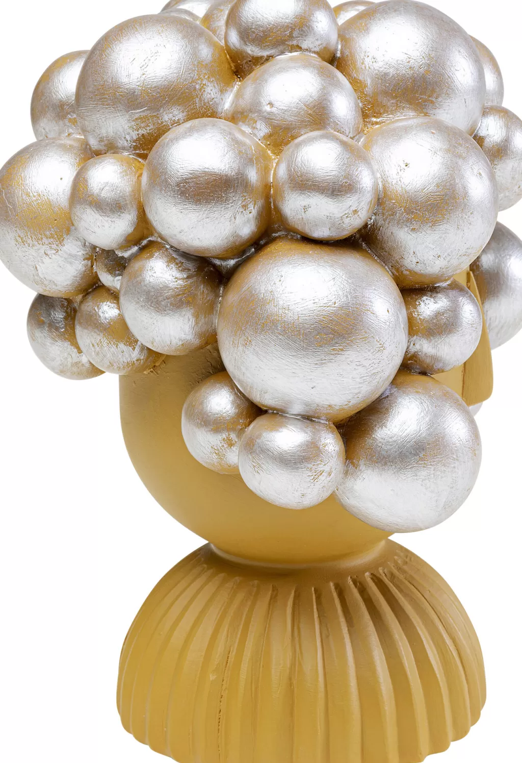 Koriste-Esineet>KARE Design HairstyleYellow Koriste-esine 19 Cm