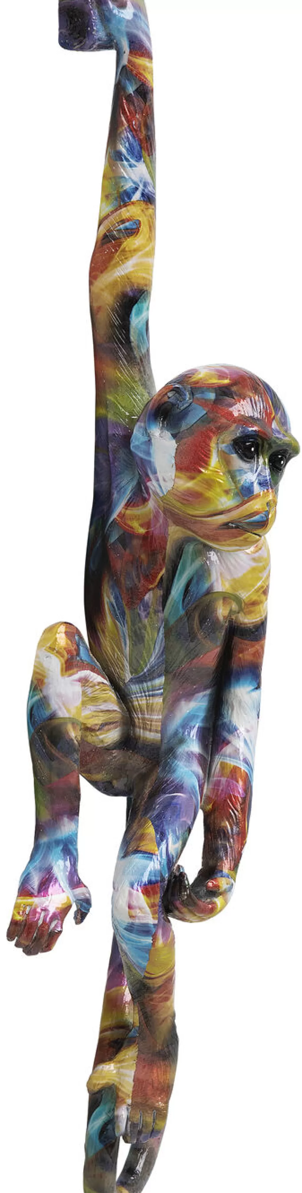 Seinäkoristeet>KARE Design Hanging Ape Colorful Apina Koriste-esine 17x67cm