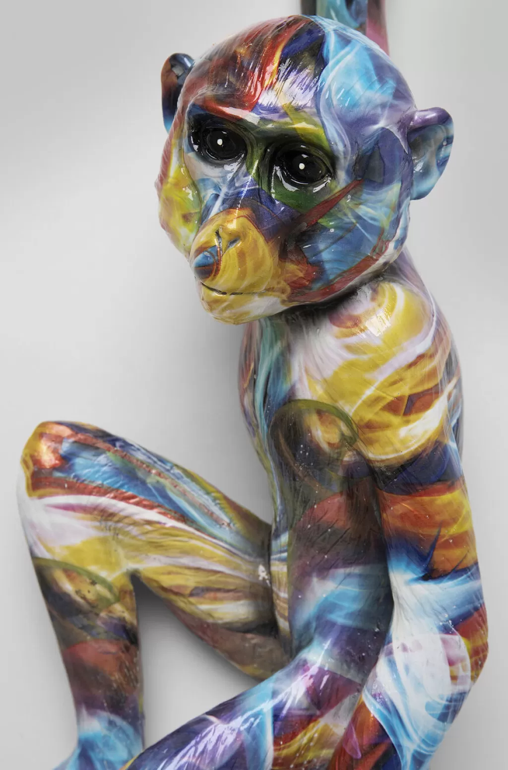 Seinäkoristeet>KARE Design Hanging Ape Colorful Apina Koriste-esine 17x67cm