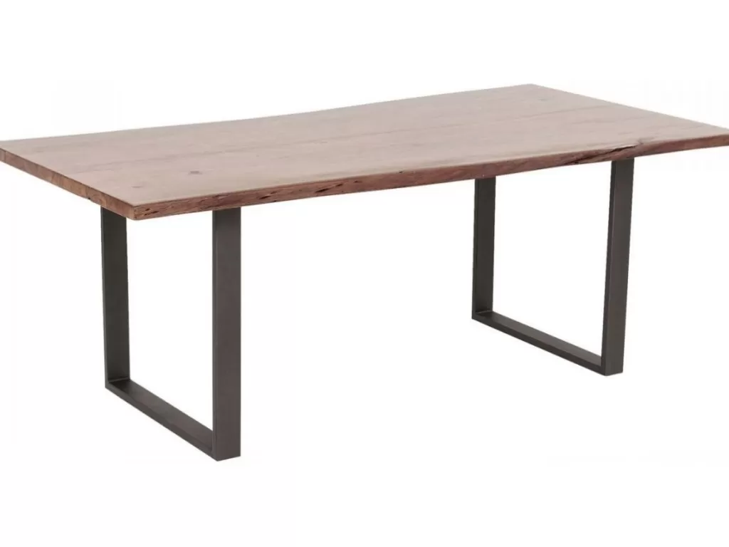 Pöydät>KARE Design Harmony Dark Pöytä, Raaka Metallil 200x100cm