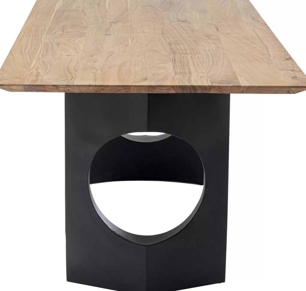 Pöydät>KARE Design Harmony Jacky Pöytä, Musta, Nature Acasiapuu 180x90cm