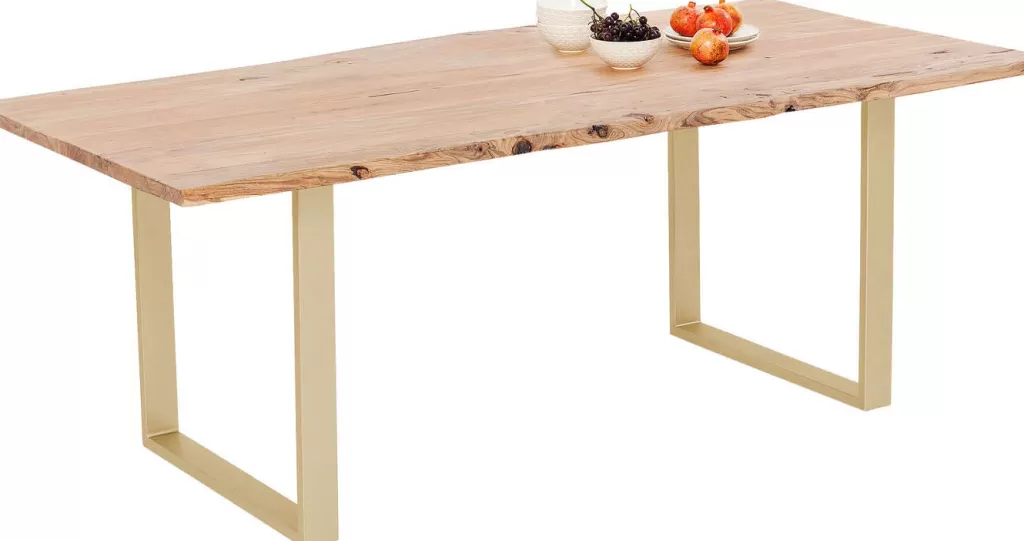 Pöydät>KARE Design Harmony Pöytä, Messinki 160x80cm