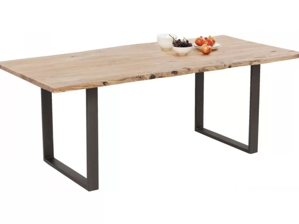 Pöydät>KARE Design Harmony Pöytä, Raaka Metalli 200x100cm