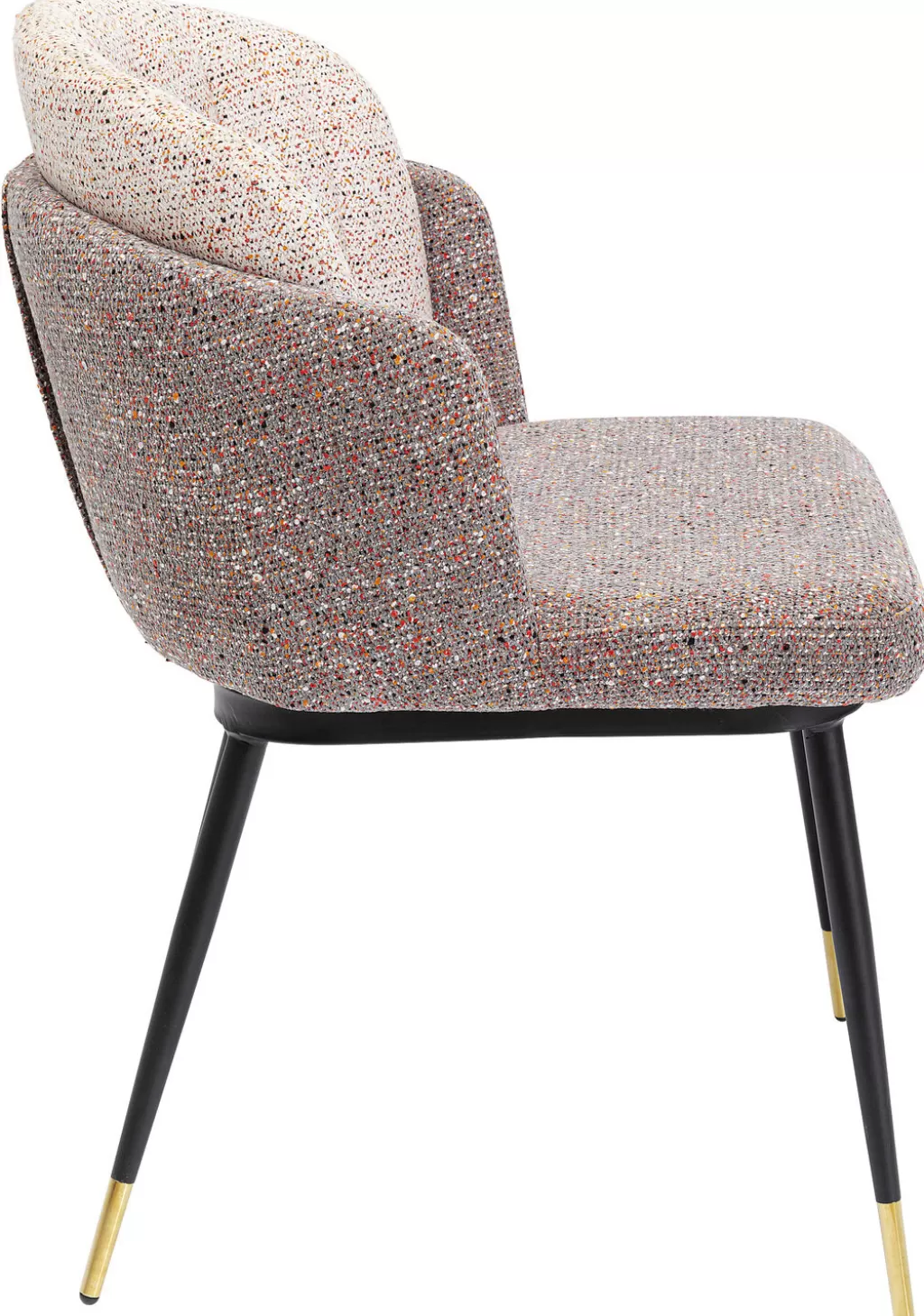 Tuolit>KARE Design Hojas Flitter Tuoli, Beige-ruskea
