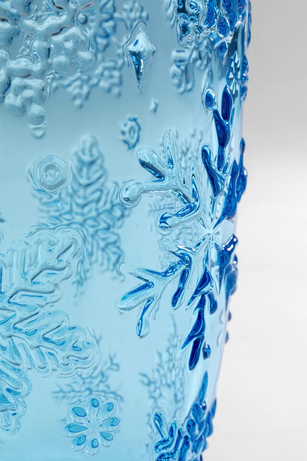 Lasit>KARE Design Ice Flowers Blue Vesilasi Sininen