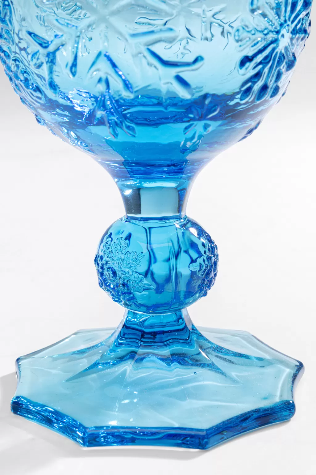Viinilasit | Lasit>KARE Design Ice Flowers Blue Viinilasi Sininen