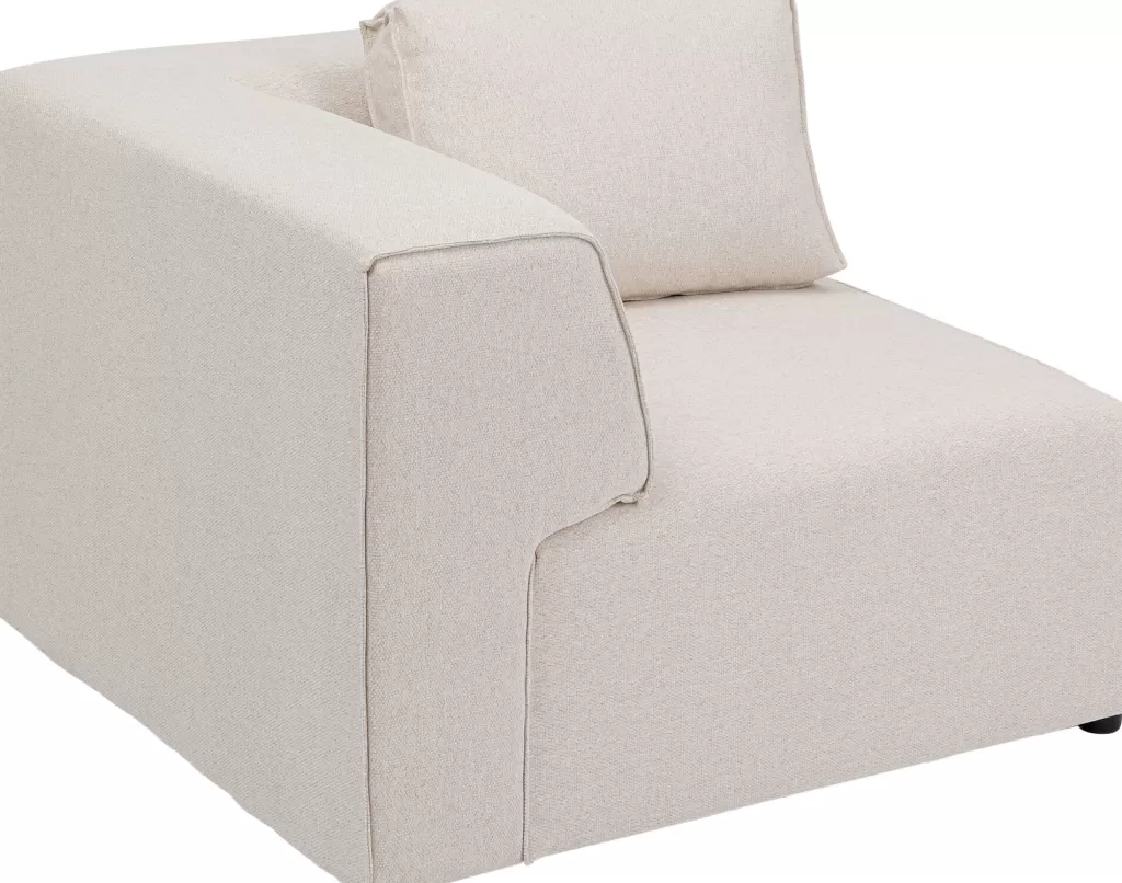 Olohuone | Moduulisohvat>KARE Design Infinity Kulmamoduuli - Kermanvärinen, Oikea 100cm