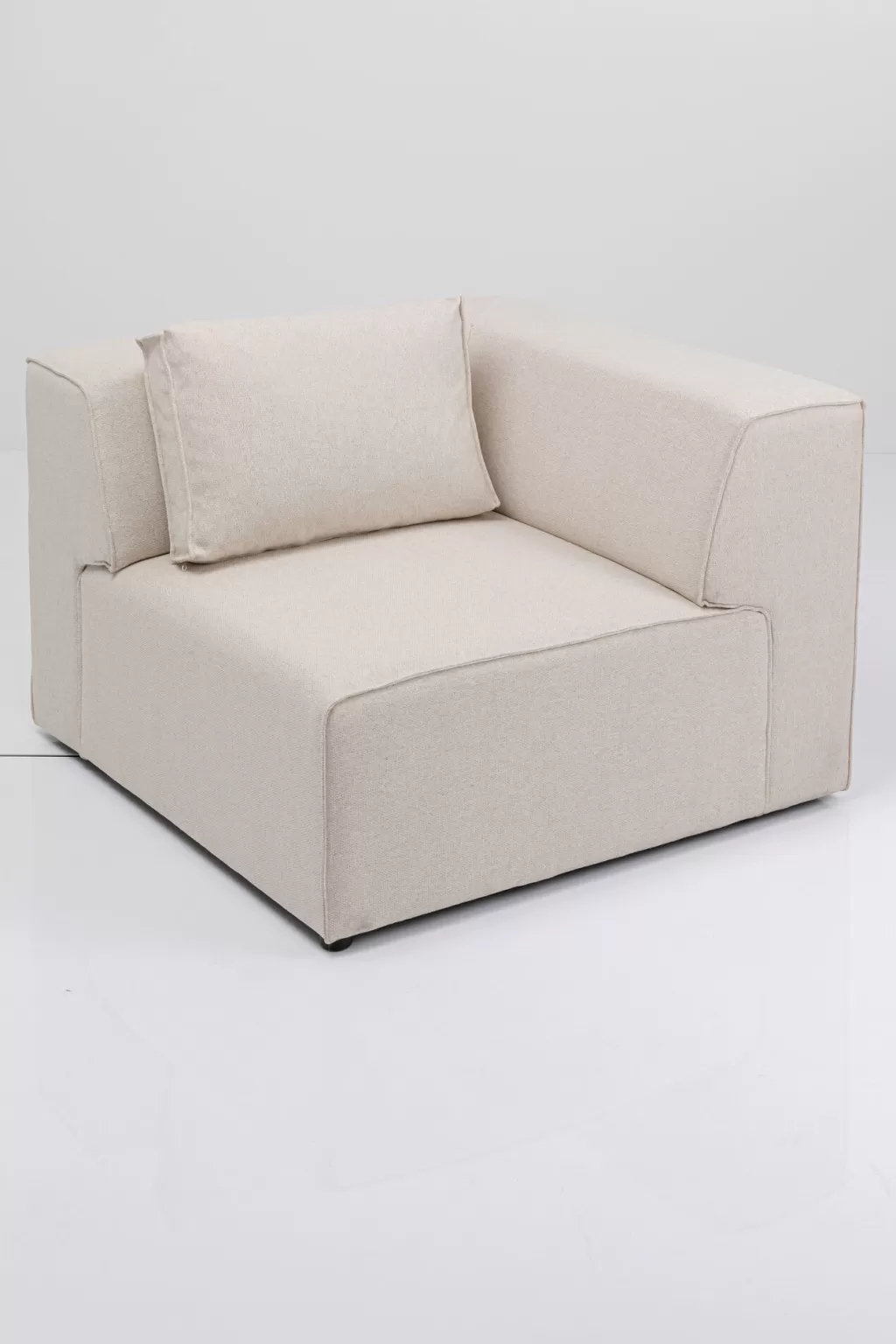Moduulisohvat | Kulmasohvat>KARE Design Infinity Kulmamoduuli - Kermanvärinen, Vasen 100cm