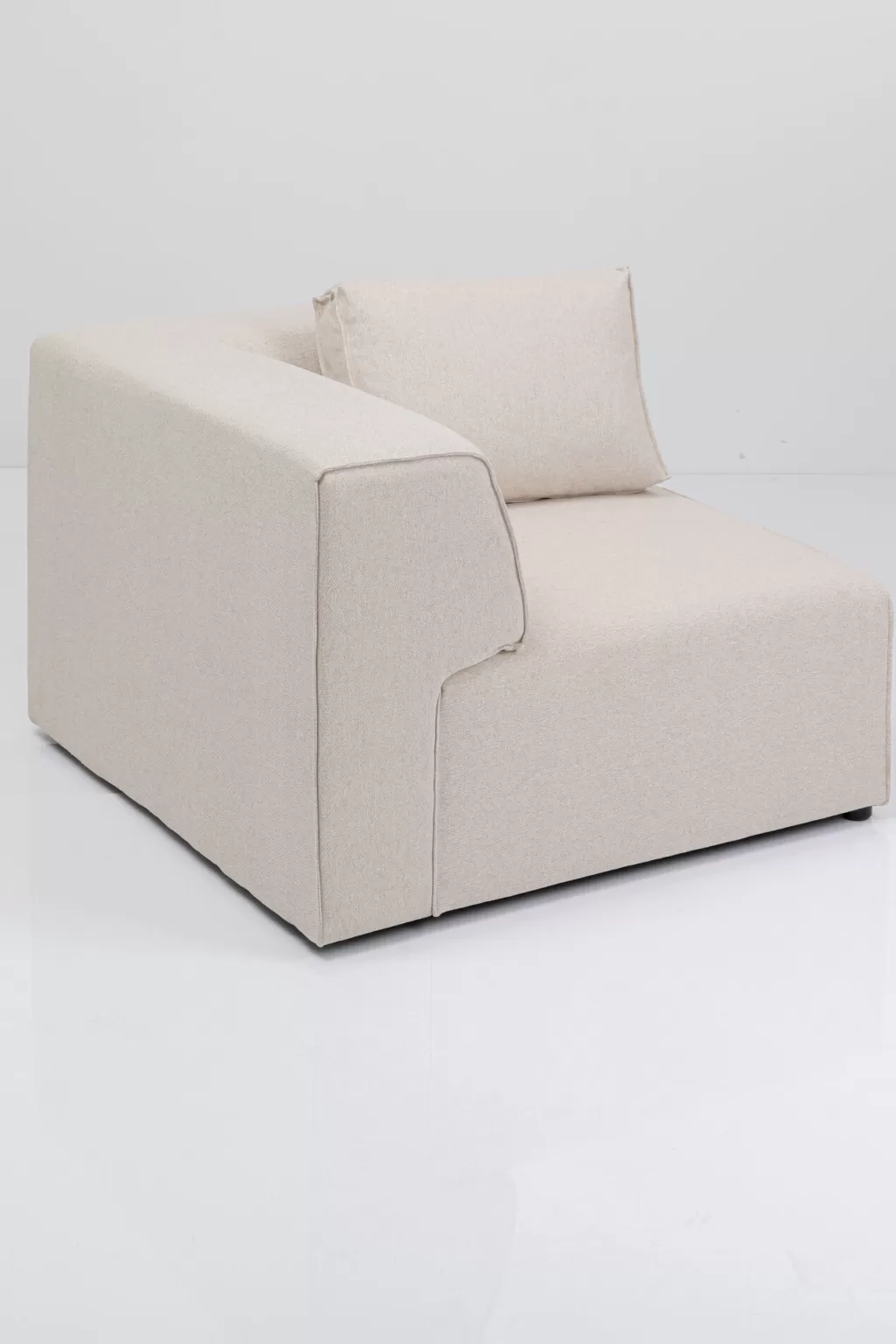 Moduulisohvat | Kulmasohvat>KARE Design Infinity Kulmamoduuli - Kermanvärinen, Vasen 100cm