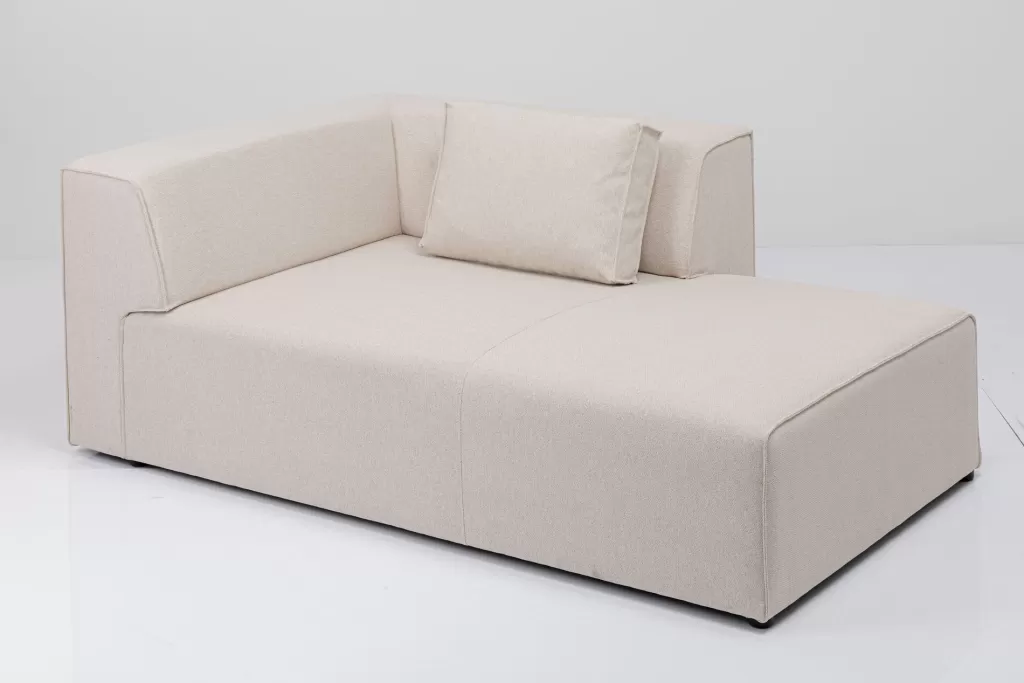 Moduulisohvat | Lepotuolit>KARE Design Infinity Ottomane Moduuli - Kermanvärinen, Oikea 182cm