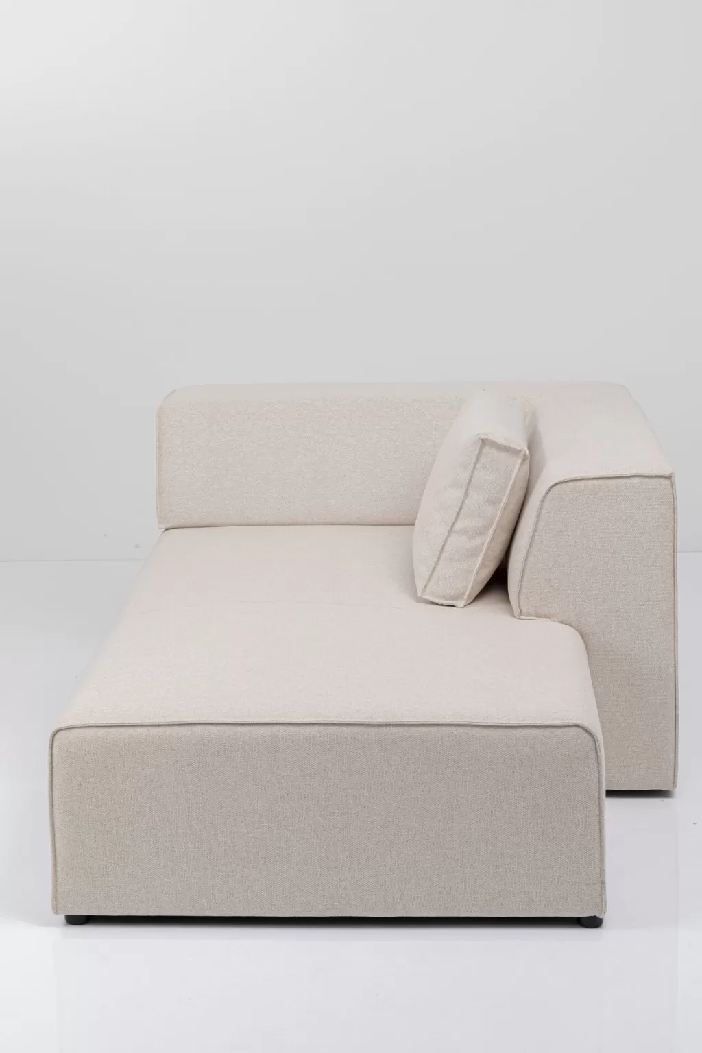 Moduulisohvat | Lepotuolit>KARE Design Infinity Ottomane Moduuli - Kermanvärinen, Oikea 182cm