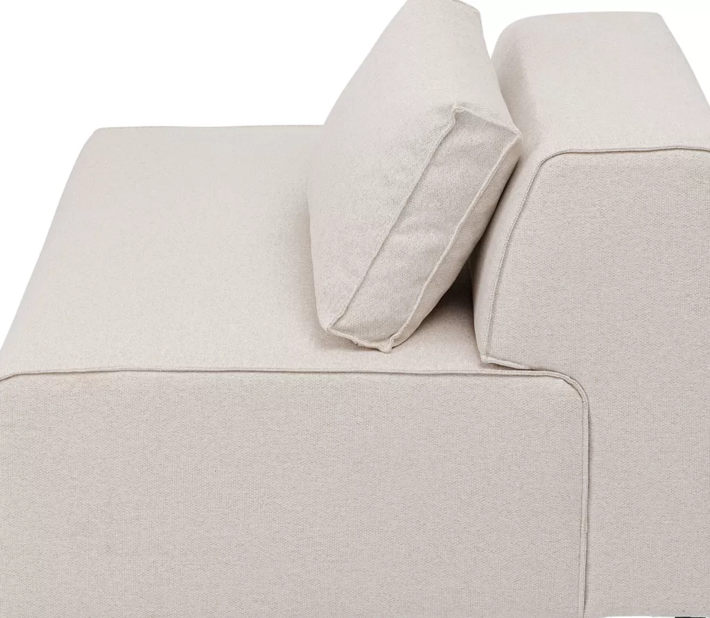 Moduulisohvat>KARE Design Infinity Ottomane Semi Moduuli - Kermanvärinen, Vasen 120cm
