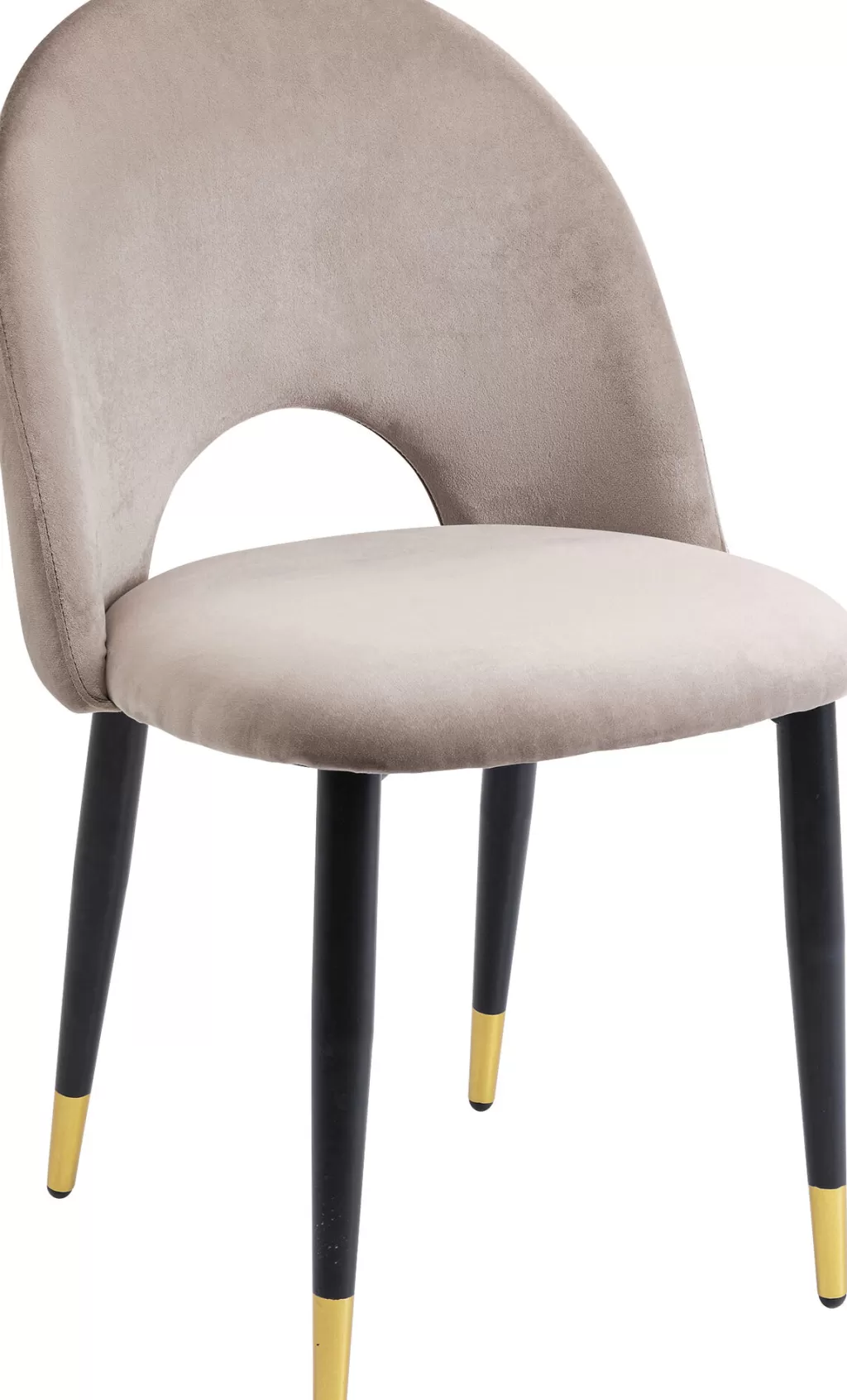 Tuolit>KARE Design Iris Velvet Tuoli Taupe (2/Setti)