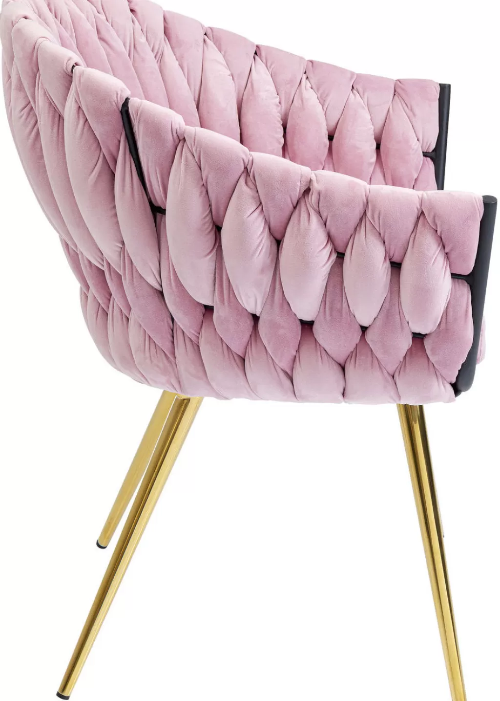 Tuolit>KARE Design Knot Tuoli Käsinojilla, Mauve