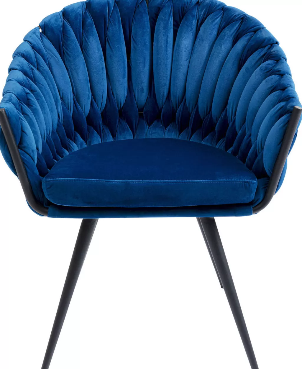 Tuolit>KARE Design Knot Tuoli Käsinojilla, Sininen