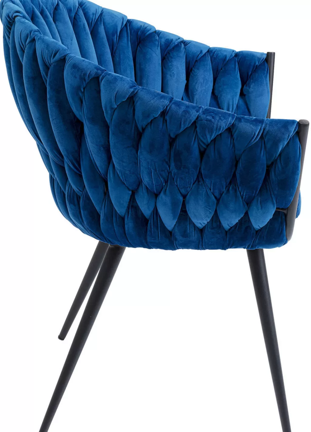Tuolit>KARE Design Knot Tuoli Käsinojilla, Sininen