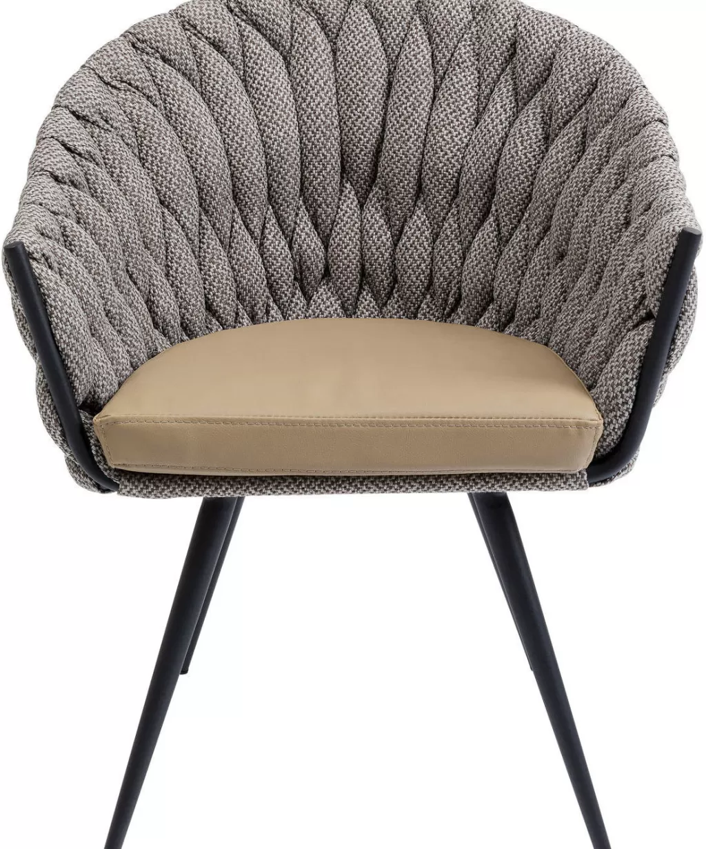 Tuolit>KARE Design Knot Tweed Tuoli Käsinojilla