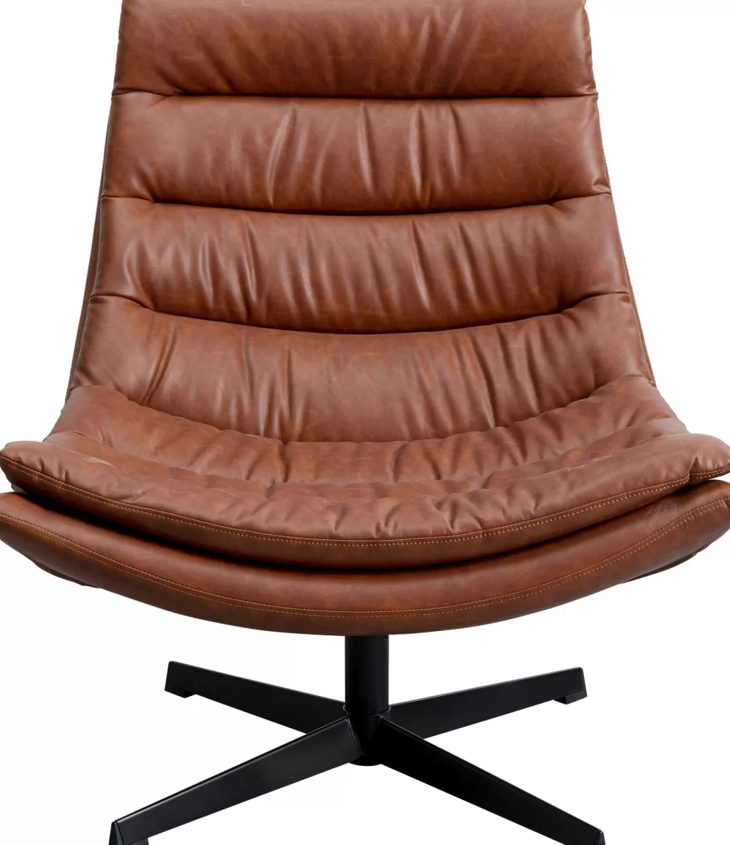 Nojatuolit>KARE Design Lido Kääntyvä Nojatuoli, Ruskea