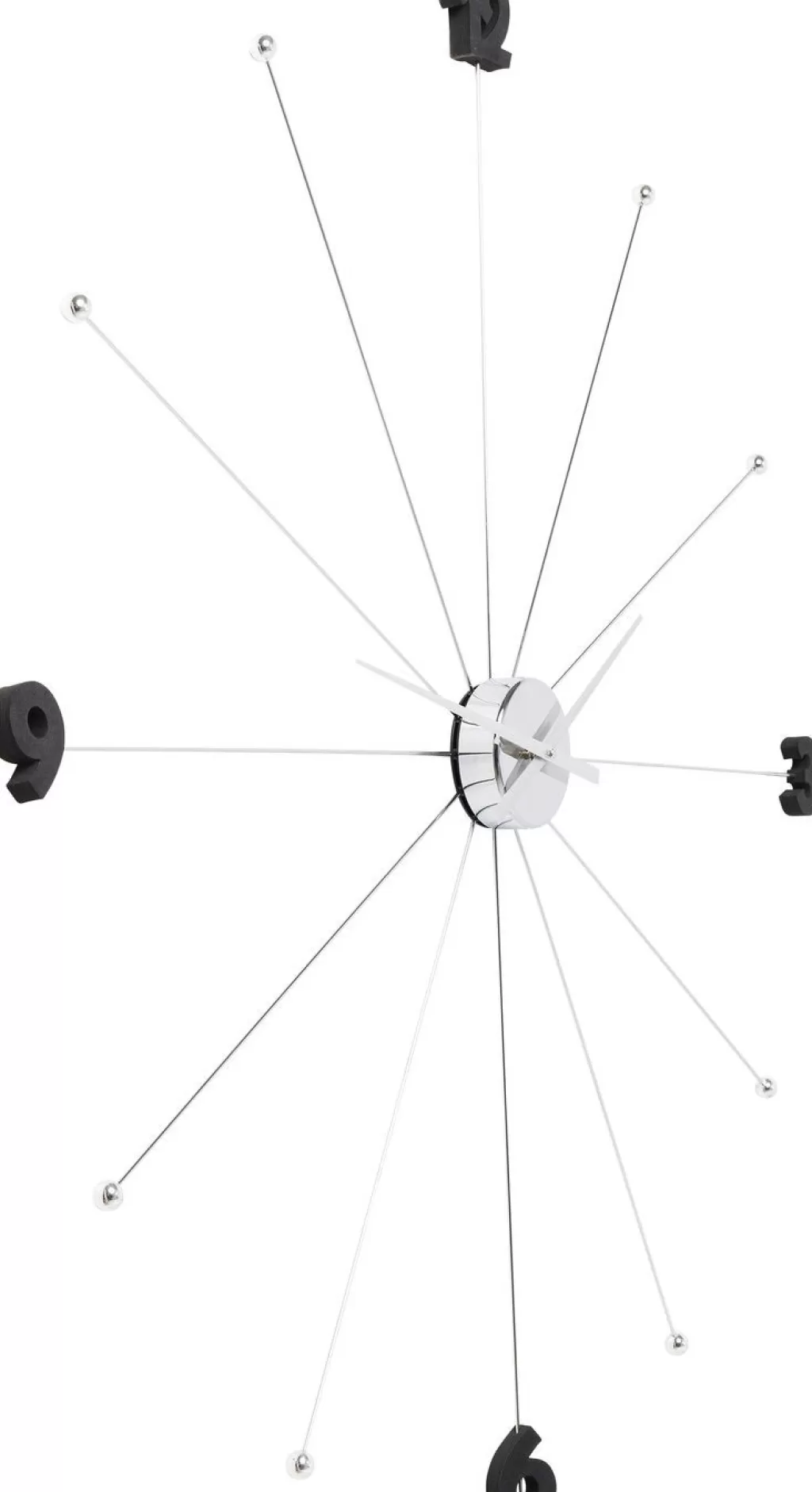 Kellot>KARE Design Like Umbrella Seinäkello, Kromi