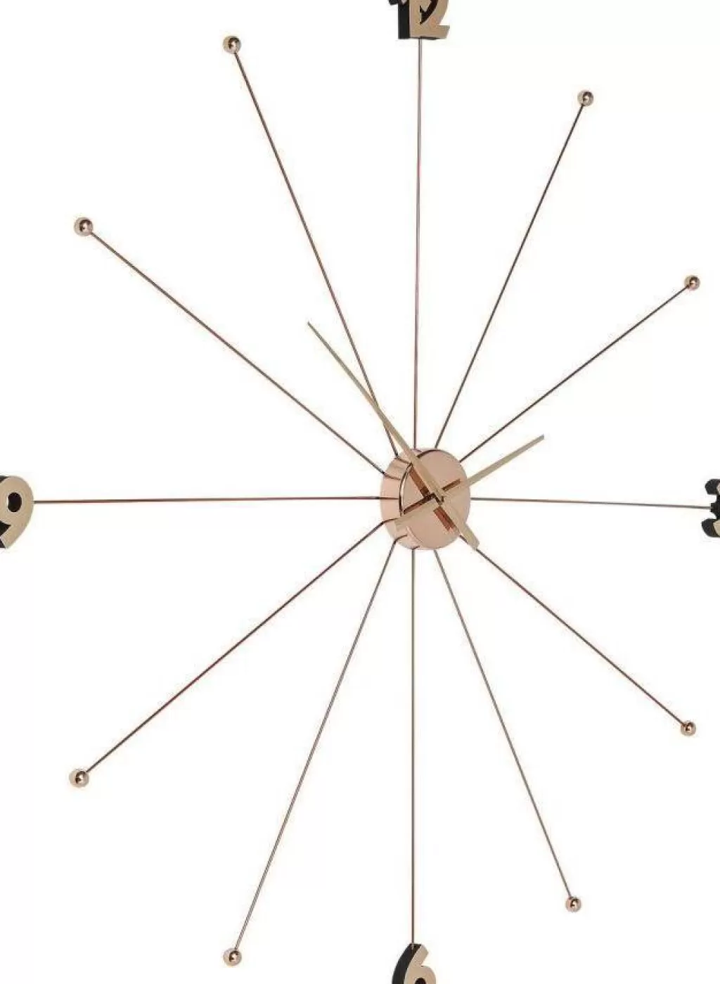 Kellot>KARE Design Like Umbrella Seinäkello, Ruusukulta