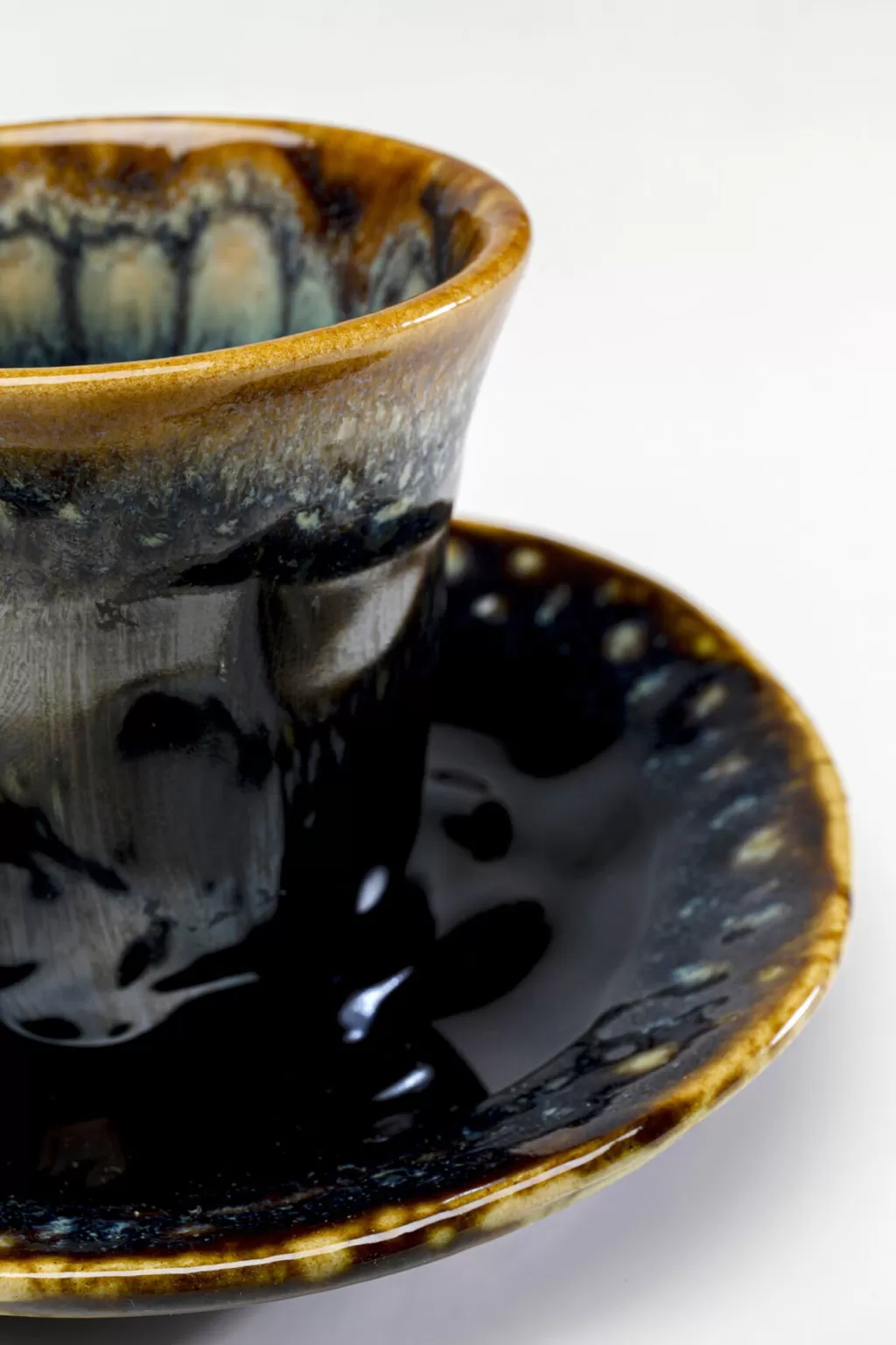 Kupit>KARE Design Lio Espresso Kuppi Lautasella Tummansininen 2-setti