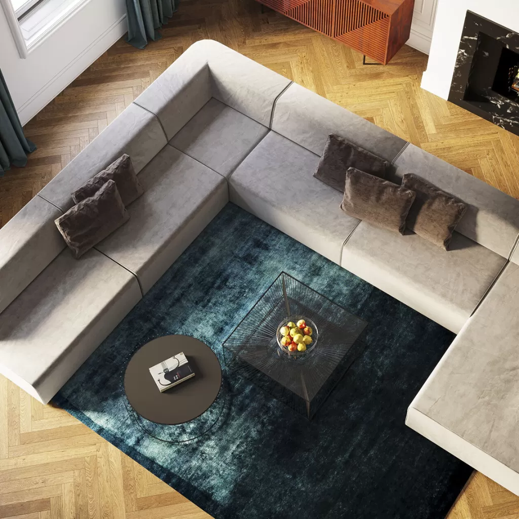 Kulmasohvat>KARE Design Living Landscape Infinity Miami Sohva, Harmaa