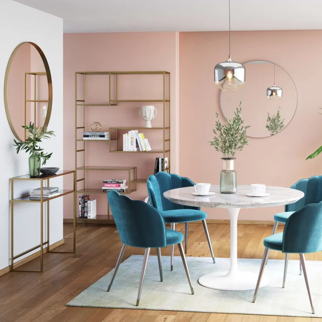 Olohuone | Hyllyt>KARE Design Loft Hylly Kulta 115x195cm