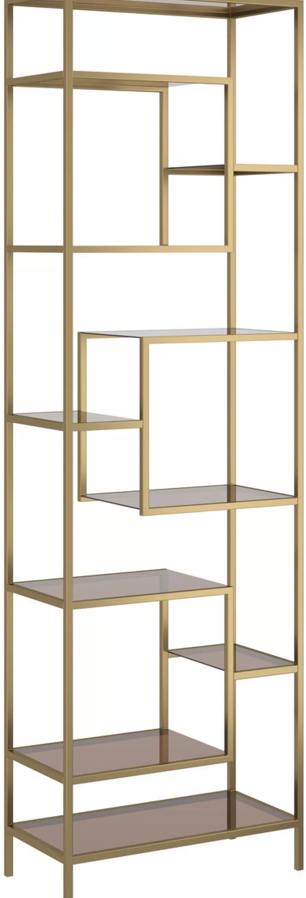 Olohuone | Hyllyt>KARE Design Loft Hylly Kulta 60x195cm
