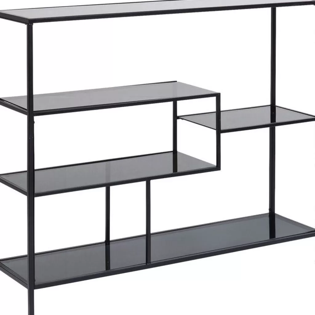 Olohuone | Hyllyt>KARE Design Loft Hylly, Musta 115x100cm