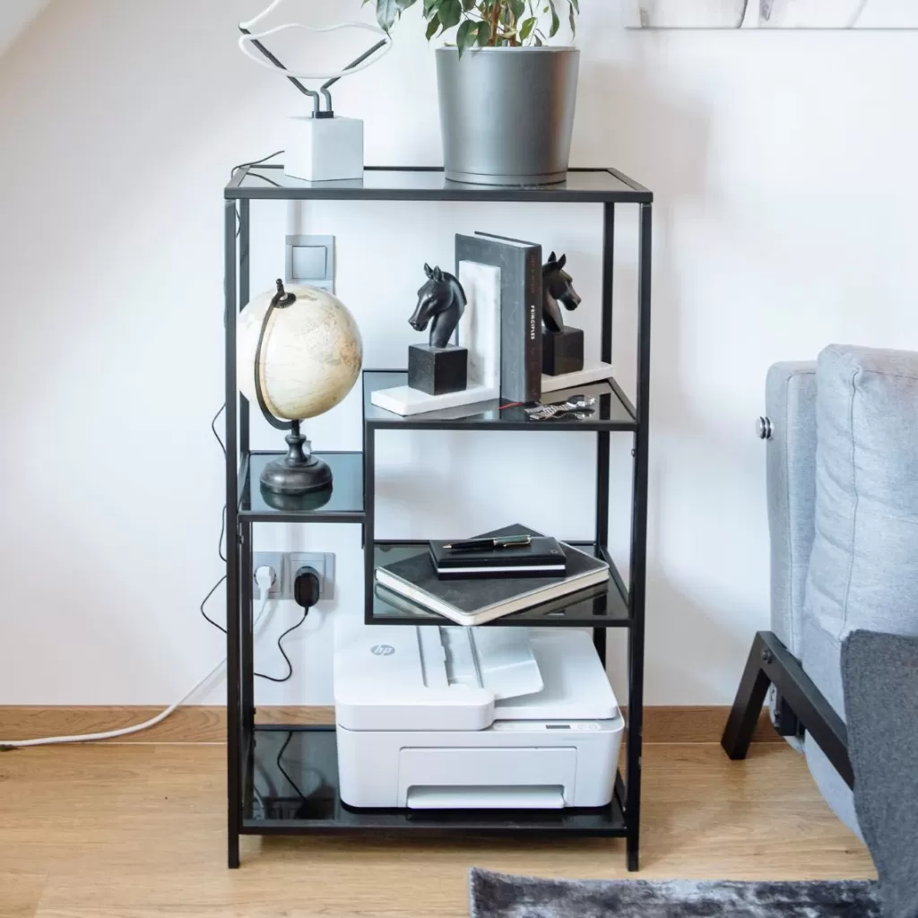 Olohuone | Hyllyt>KARE Design Loft Hylly Musta 60x100cm