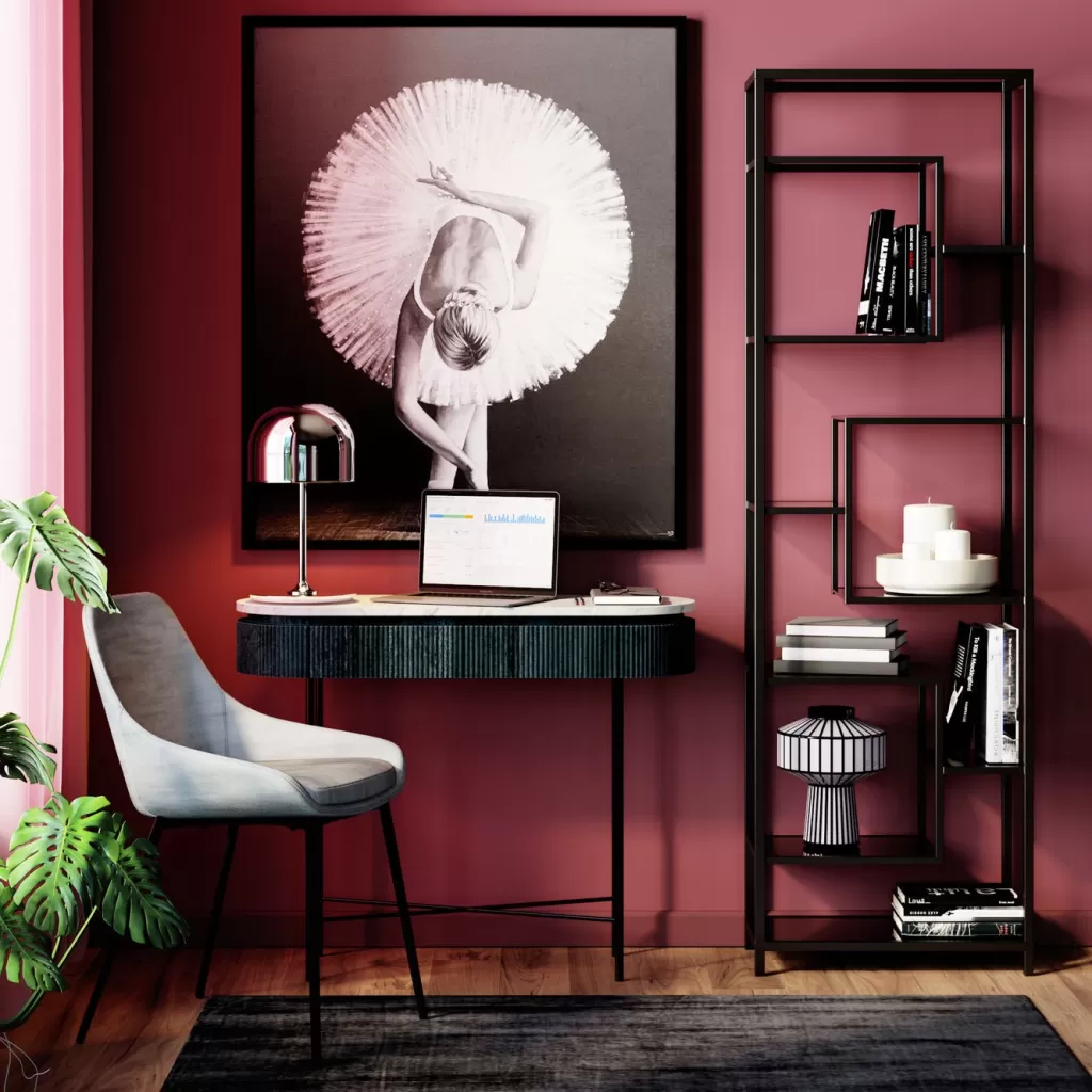 Olohuone | Hyllyt>KARE Design Loft Hylly Musta 60x195cm