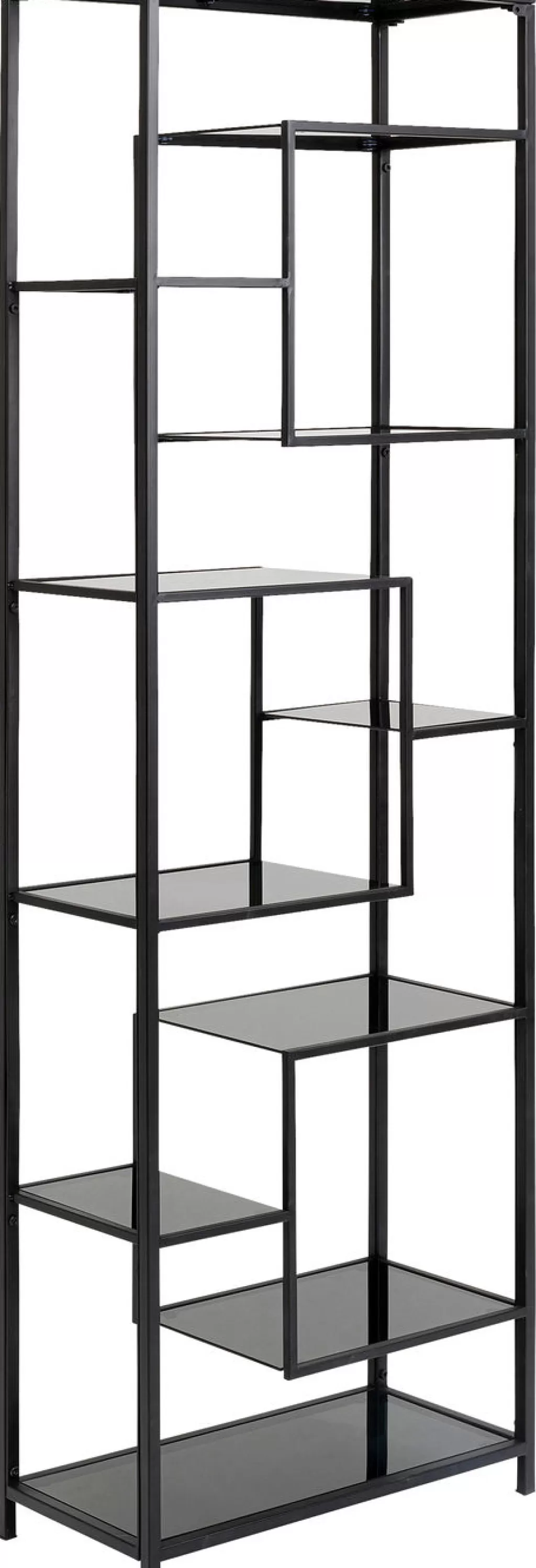 Olohuone | Hyllyt>KARE Design Loft Hylly Musta 60x195cm