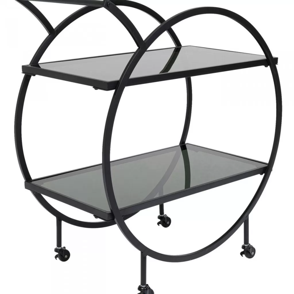 Baarit>KARE Design Loft Tarjoiluvaunu, Musta