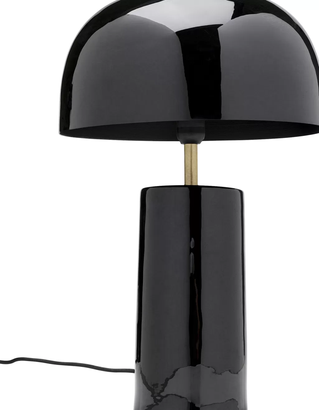 Pöytävalaisimet>KARE Design Loungy Pöytävalaisin Musta 38cm