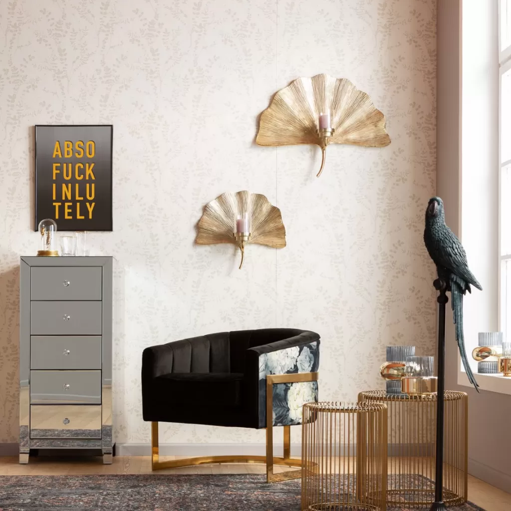 Senkit | Olohuone>KARE Design Luxury Korkea Lipasto, 5 Laatikkoa